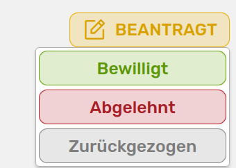 Status Antrag