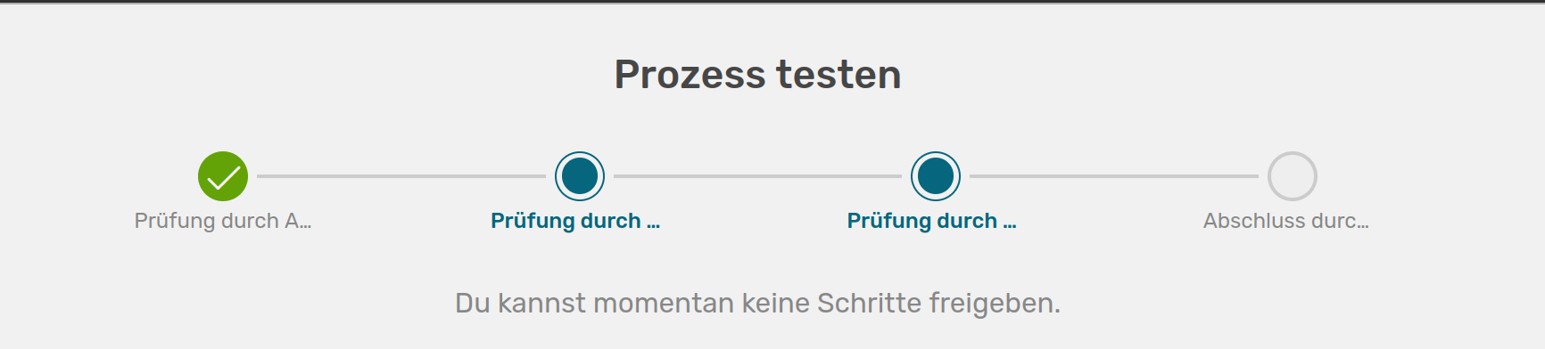 Detailansicht Workflow