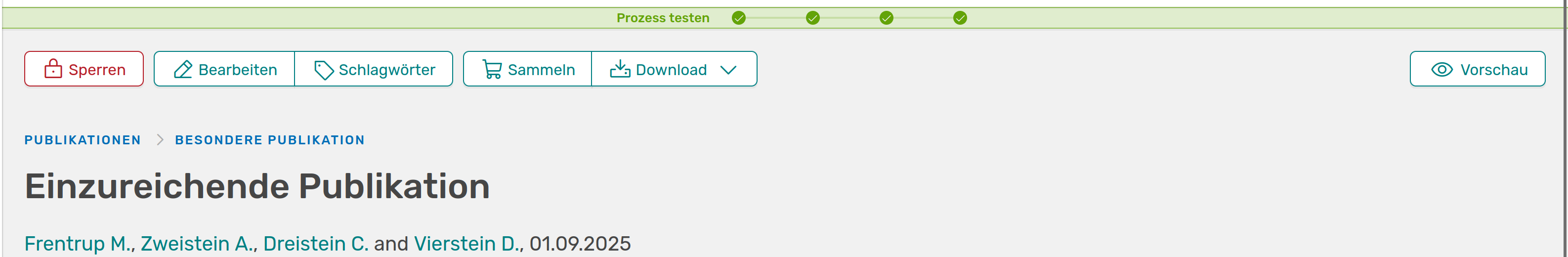 Anzeige verified