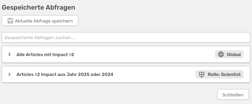 Anzeige Suche Teilen