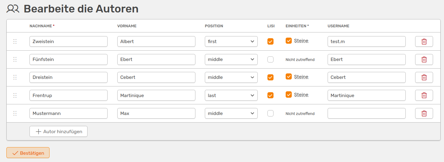 Autoren-Editor