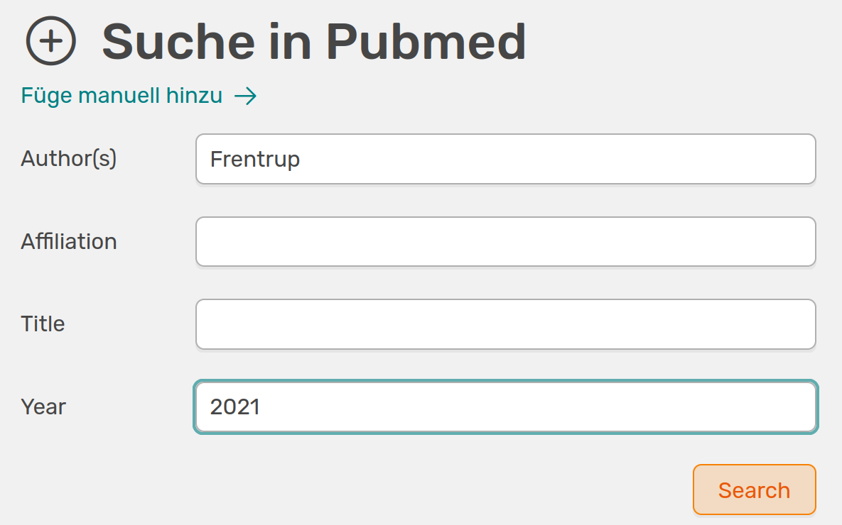 Pubmed-Suche