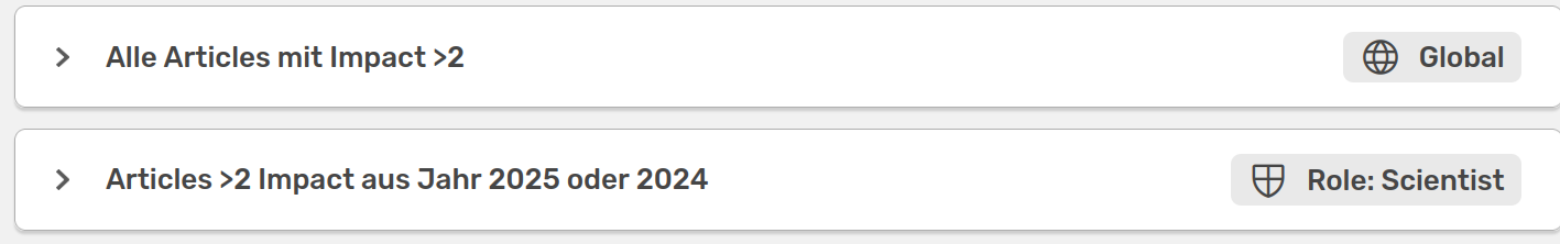 Anzeige Suche Teilen